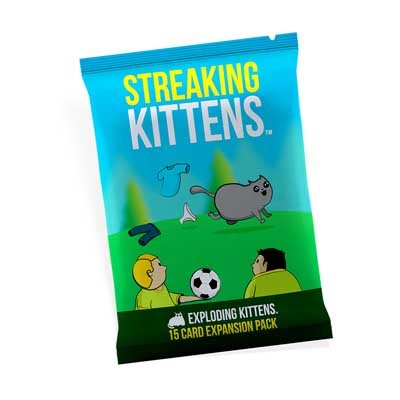 Streaking Kittens Expansion pack for Exploding Kittens