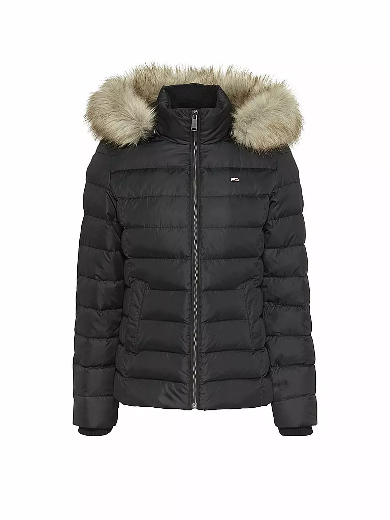 TOMMY JEANS Daunenjacke Martina schwarz