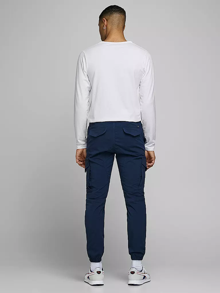 JACK & JONES Basic Langarmshirt weiss