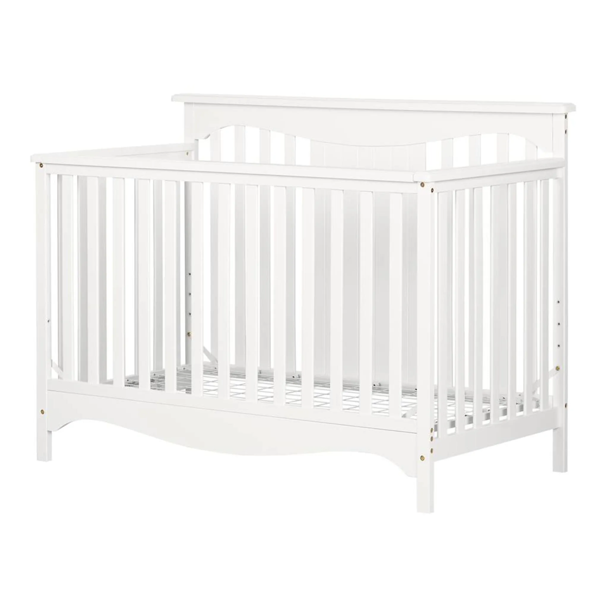 South Shore Couchette Avec Barrière de Transition Savannah - Blanc Solide