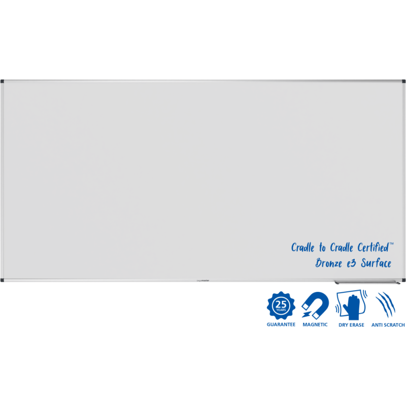 Tableau blanc émaillé UNITE PLUS 90x180cm - Legamaster