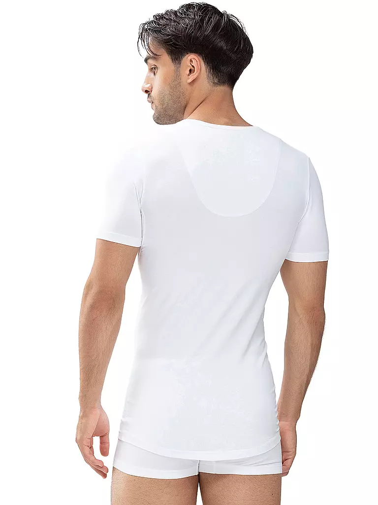MEY T-Shirt Slim Fit weiss