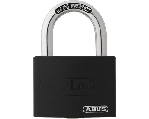 Abus T65AL/40 hangslot, zwart, Lock-Tag, 40 mm
