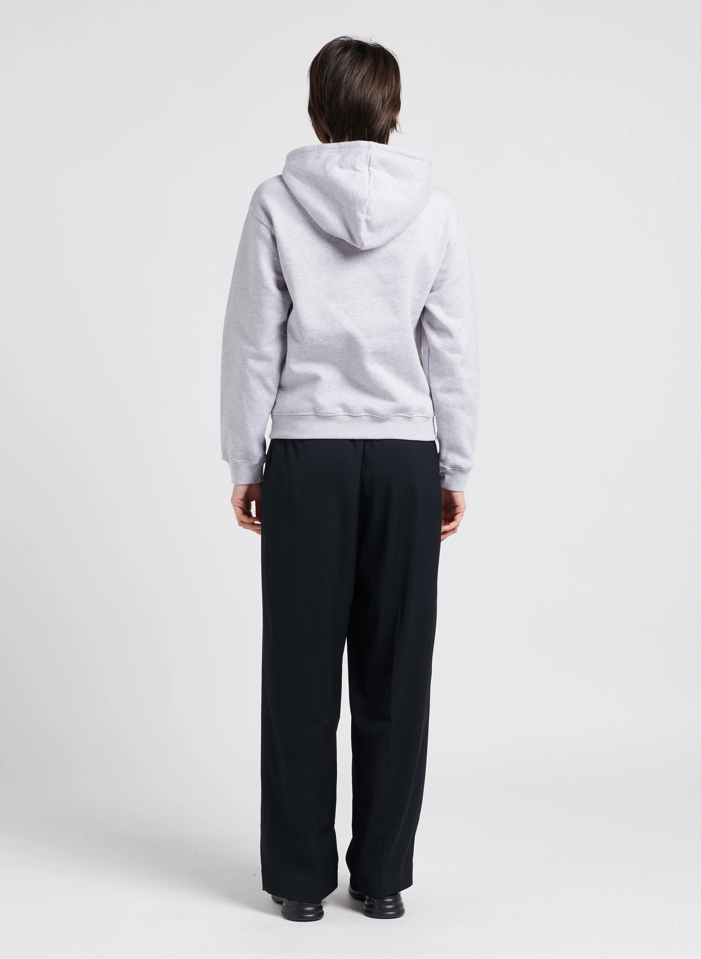 REAUMUR GOOD VIBE - Sweat à capuche brodé Good vibes en coton bio | Gris