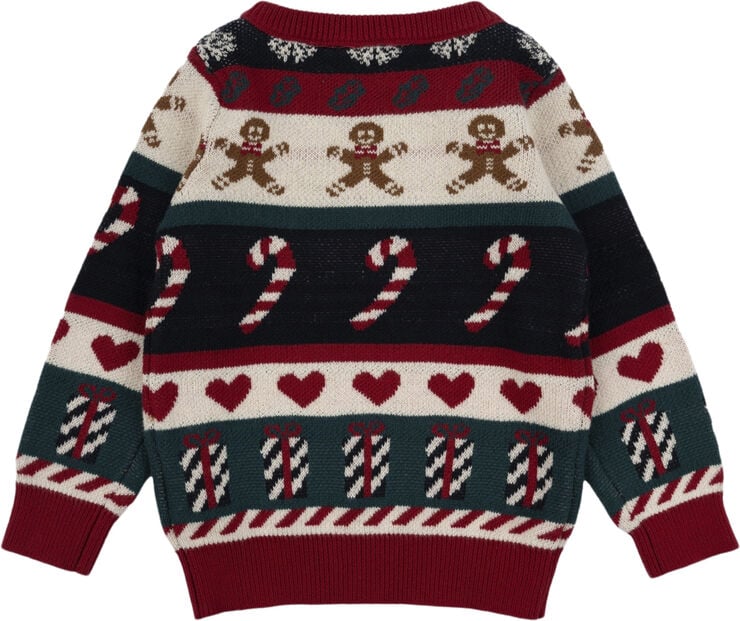 The New TNSHoliday Jacquard Pullover Multi colour