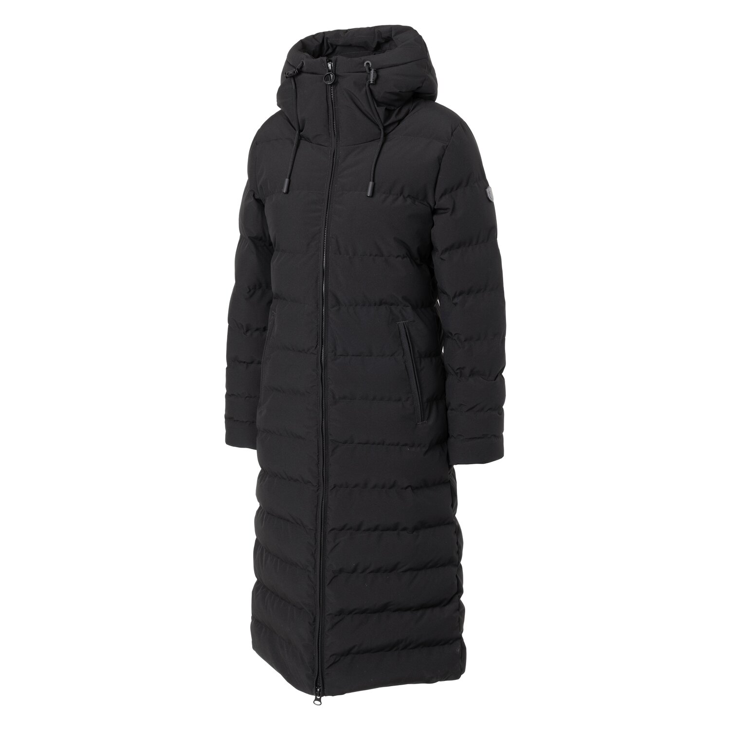 WELLENSTEYN Steppmantel Cordoba Long - schwarz