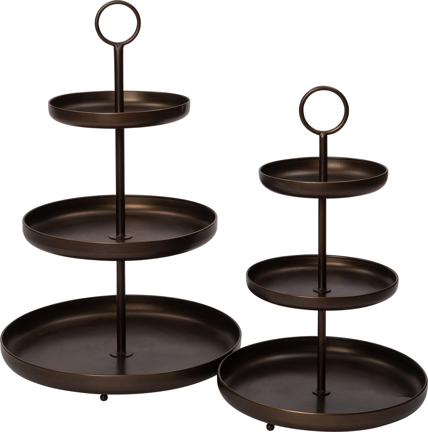Intratuin etagère Jorin bruin D 51 H 78 cm
