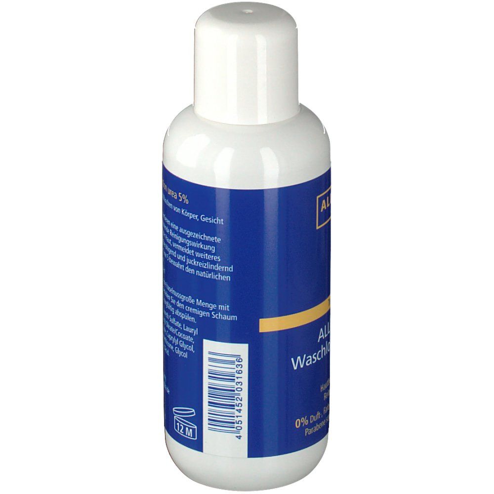 ALLERGIKA® Waschlotion Urea 5% - Hautberuhigende, milde Reinigungsemulsion bei trockener und sehr trockener Haut
