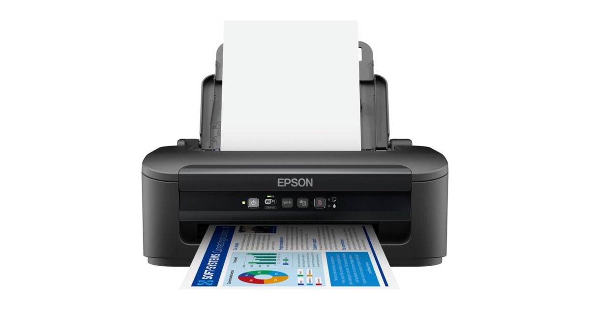 EpsonWorkForce WF-2110W inkjetprinter  (Zwart, Wi-Fi)