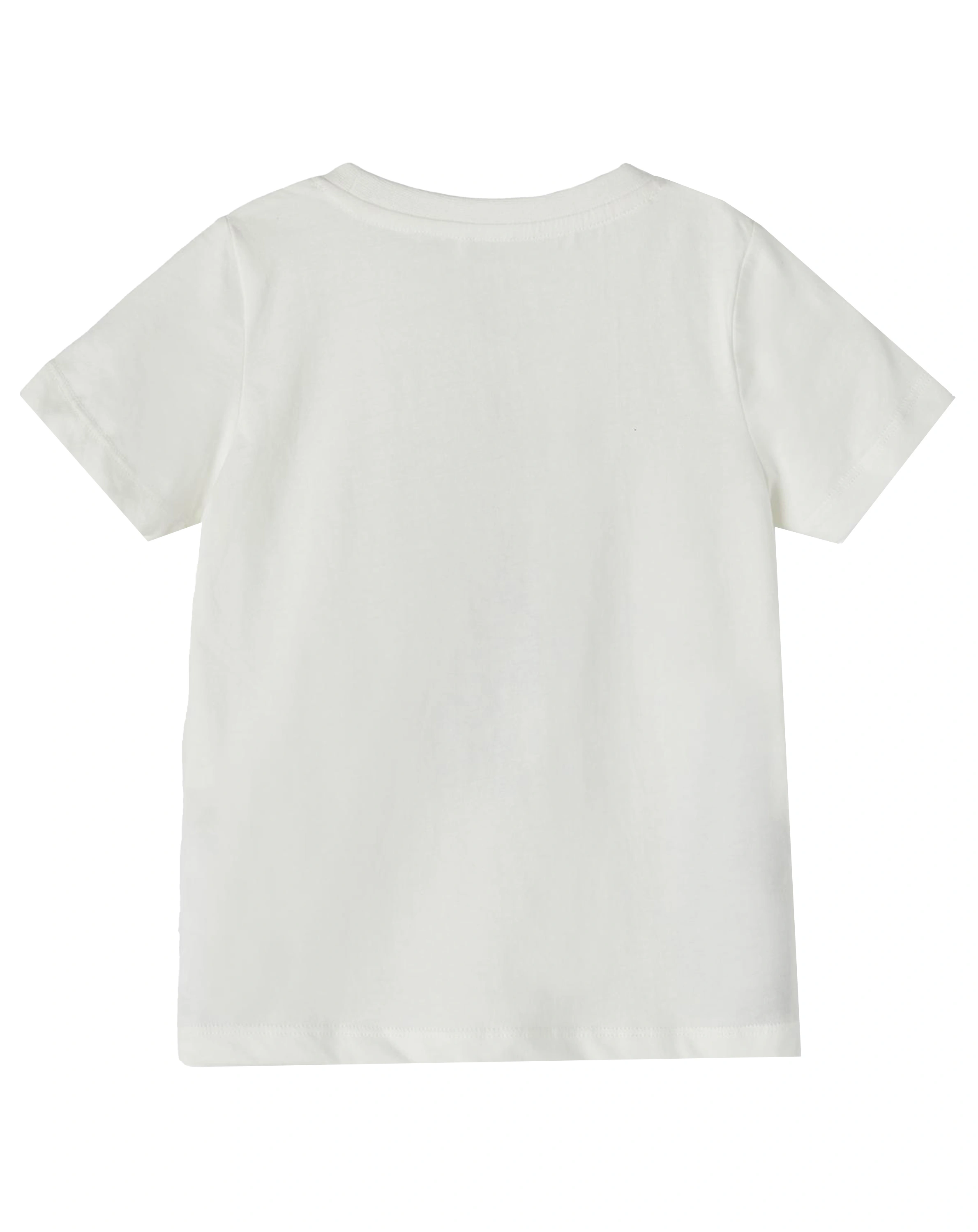 T-Shirt NMMHORVALD in white alyssum