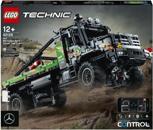 LEGO Technic 42129 Firhjulstrukket Mercedes-Benz Zetros offroadtruck