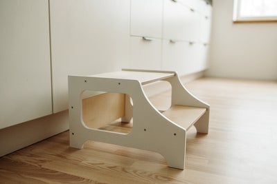 Duck Woodworks Skammel, Hvit