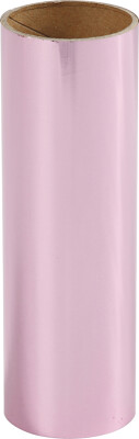 Folie Uden Klæb - B 15,5 CM - Tykkelse 0,02 MM - Pink - 50 CM
