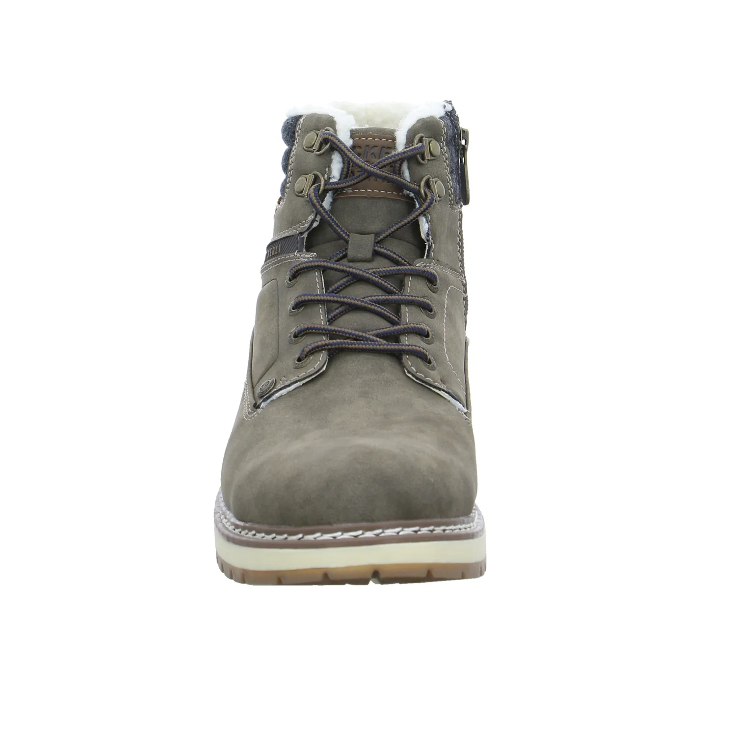DOCKERS Winter-Boots Khaki Lederimitat