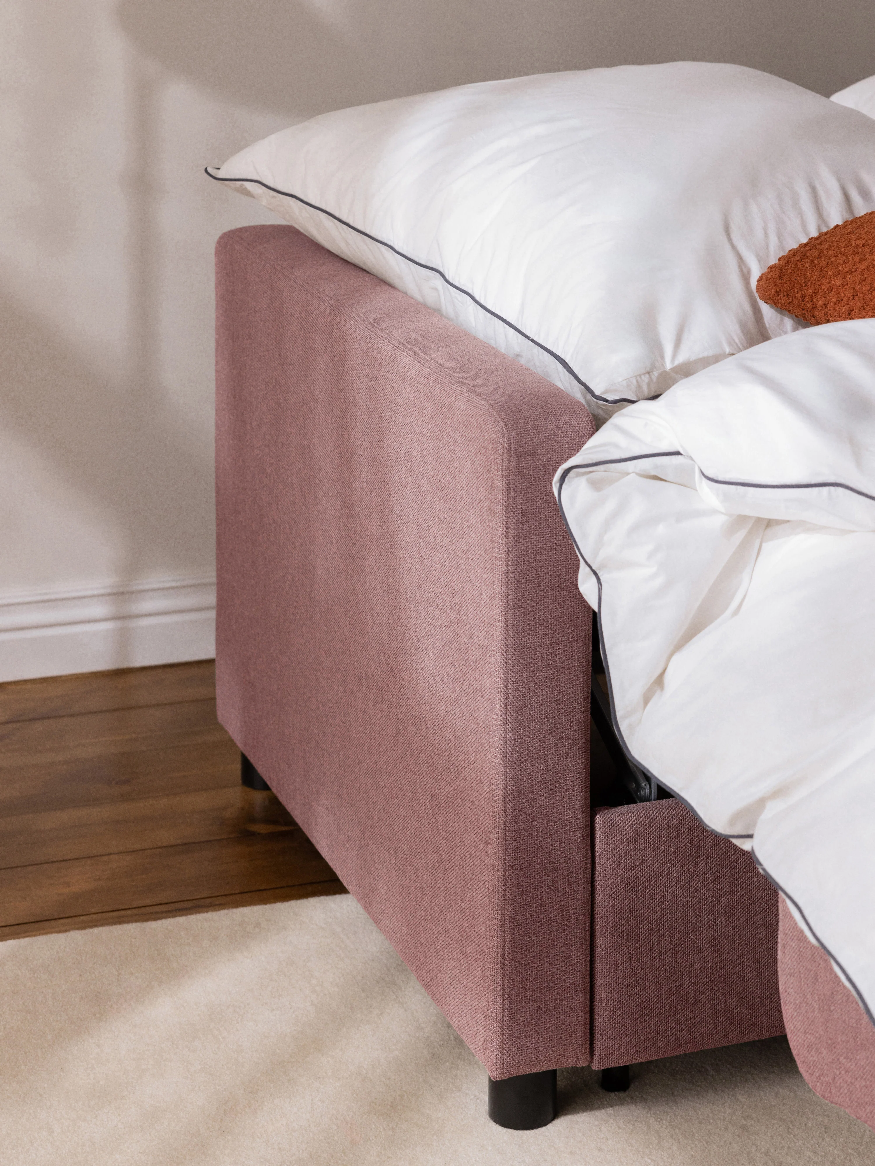 Slaapbank Morgan met matras (2-zits)