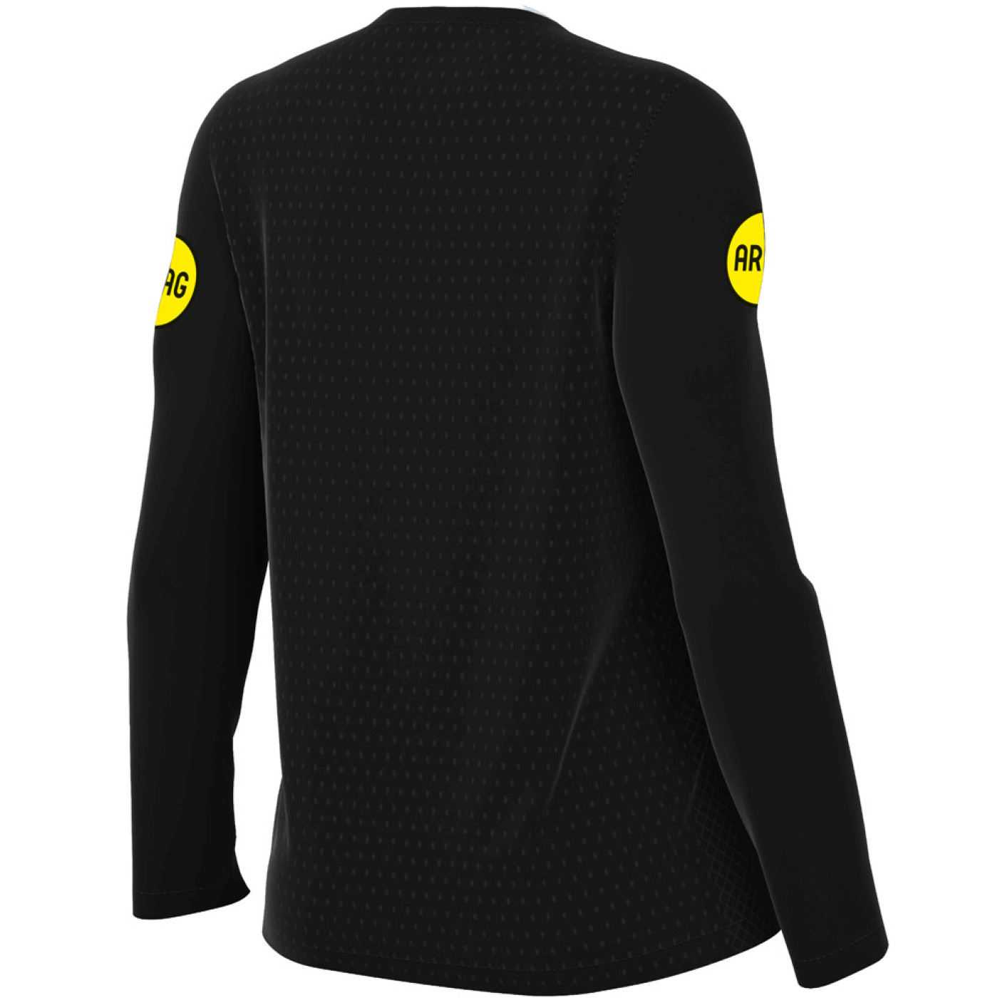 Nike KNVB Scheidsrechtersshirt 2024-2026 Lange Mouwen Dames Zwart Wit