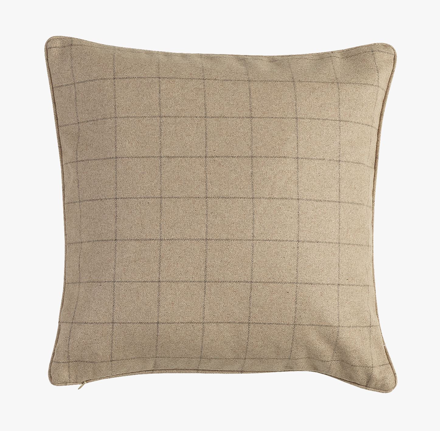 Pynteputetrekk beige - 50x50 cm