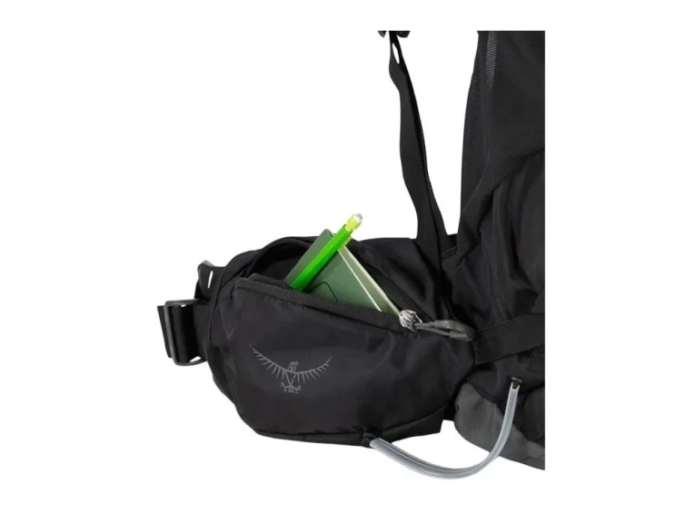 Trekking Rygsæk Osprey Kestrel 48 sort S/M