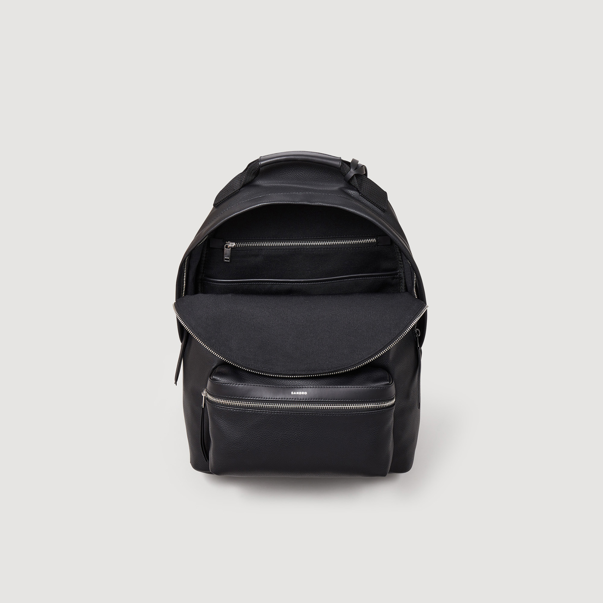 Sac á dos en toile enduite