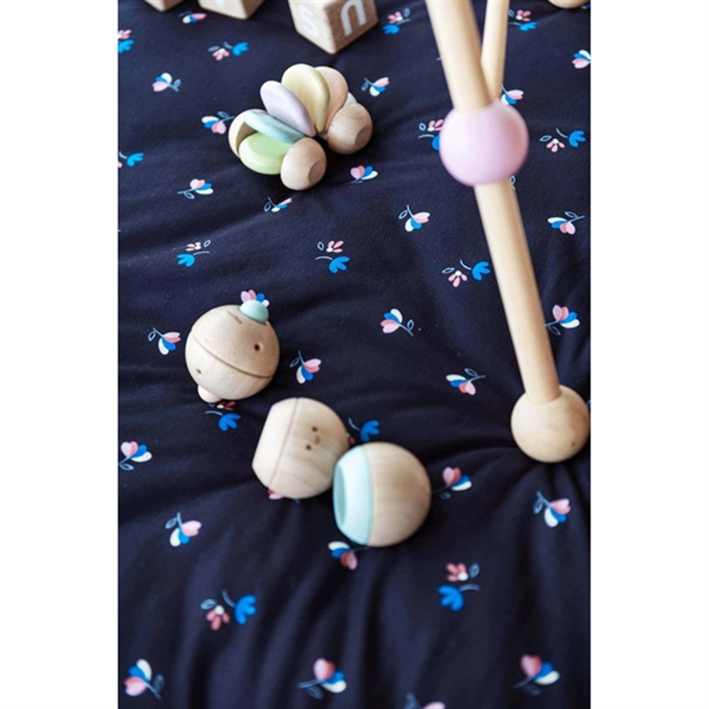 3-i-1 Legetæppe Soft Flowers - Play&Go