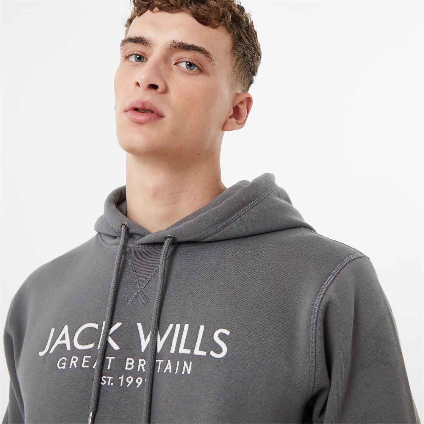 Jack Wills JW Batsford Logo Hoodie