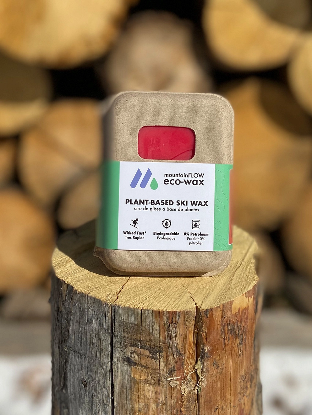 Mountain Flow Warm -7/+2C 130G Wax red