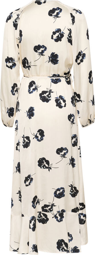 Soaked in Luxury SLErwina Karven Dress LS Black and white flower print