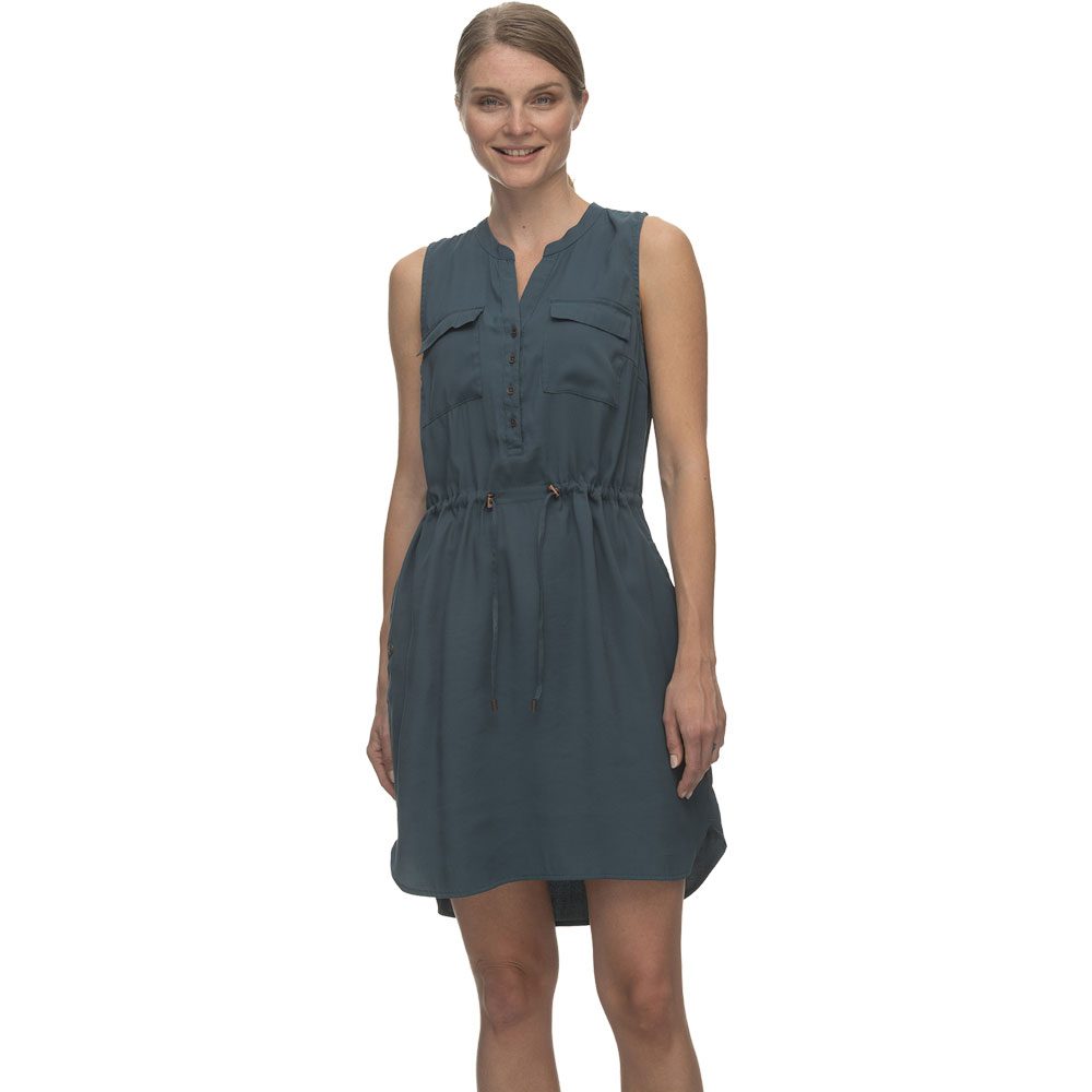 ragwear Roisin Kleid Damen dunkelgrün