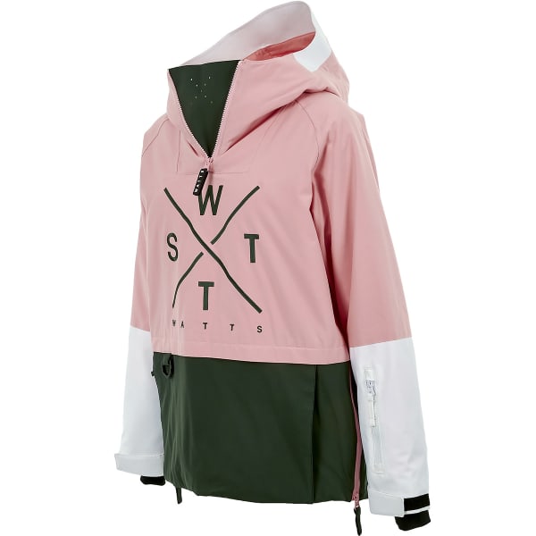 Veste de ski WATTS XMETODG FOREST/WHITE