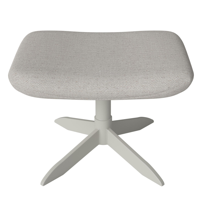 Bolia Saga voetenbank tone in tone Grey / Memory White Grey
