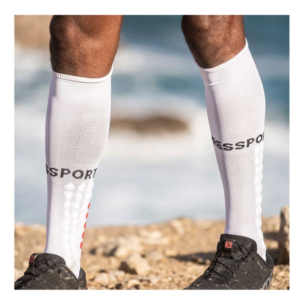 Compressport FULL RUN - Chaussettes white