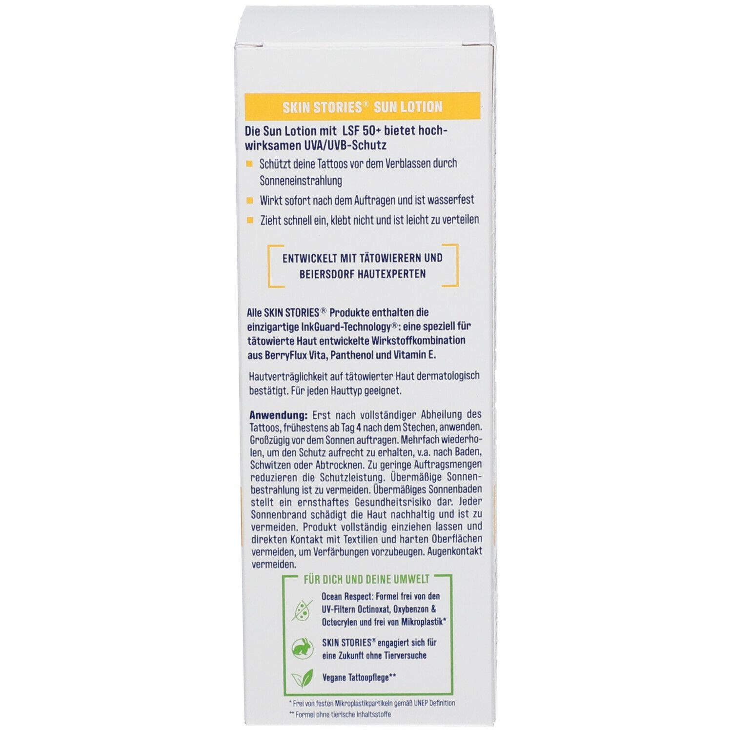 SKIN STORIES® Sun Lotion LSF 50+