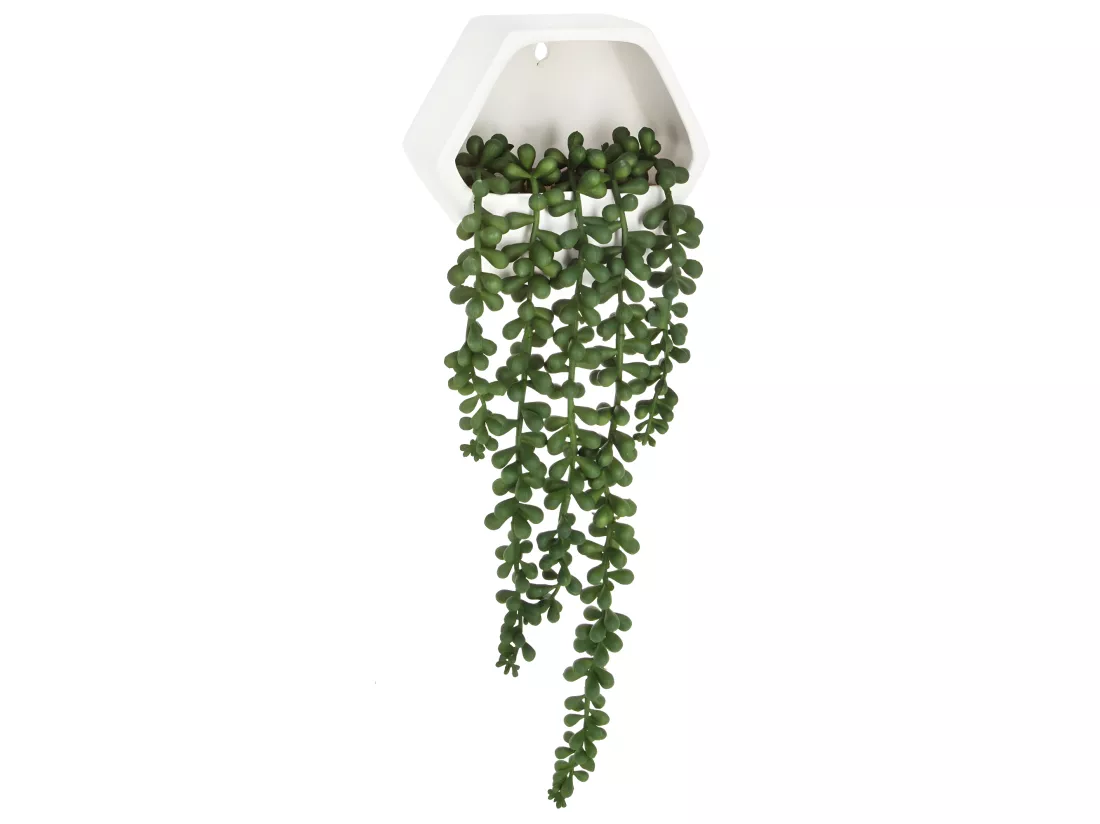 Plante artificielle tombante à suspendre H 45 cm