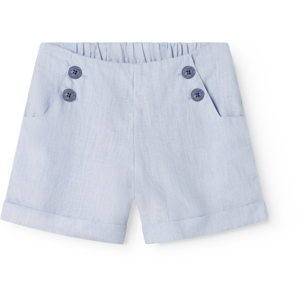 Køb MarMar Linen Blue Mist Pito Shorts