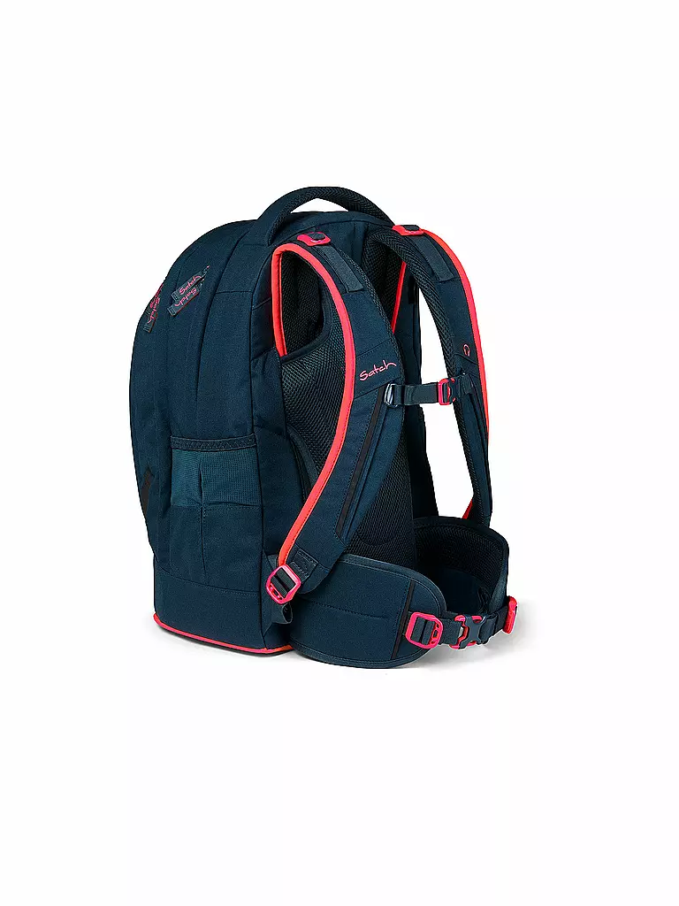 SATCH Schulrucksack Pack - Pink Phantom dunkelblau