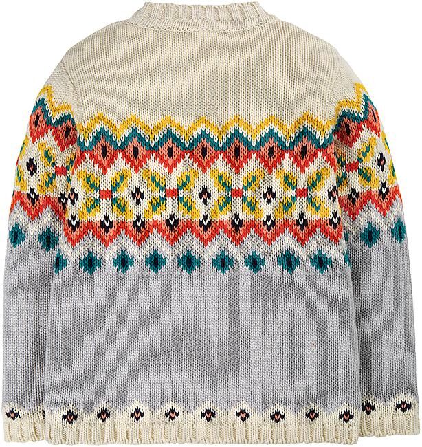FRUGI - GILET FLOSSIE FAIRISLE CARDIGAN