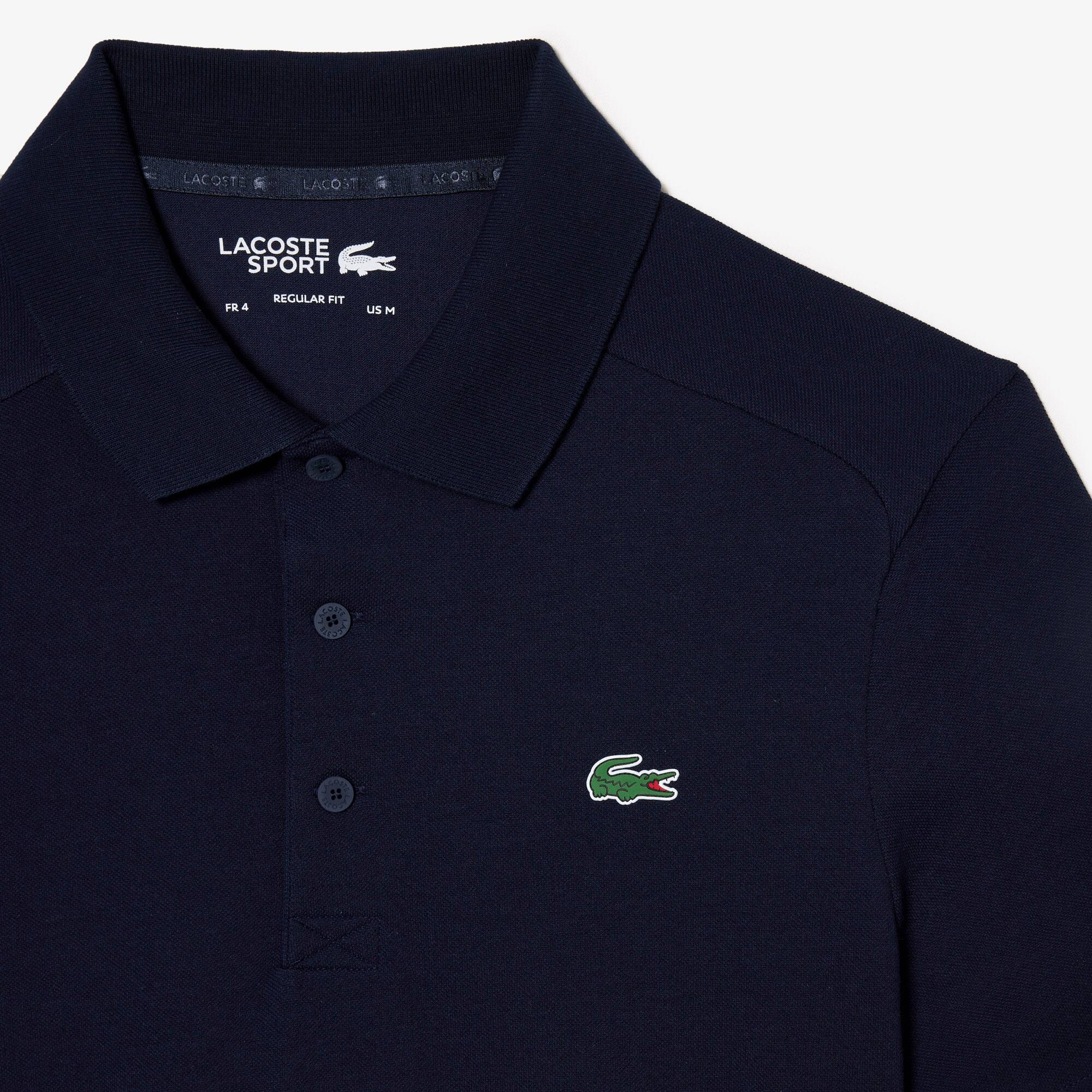 Herren LACOSTE SPORT Golf-Poloshirt aus Baumwollpiqué Kurze Ärmel - Blau - Lacoste - Herren
