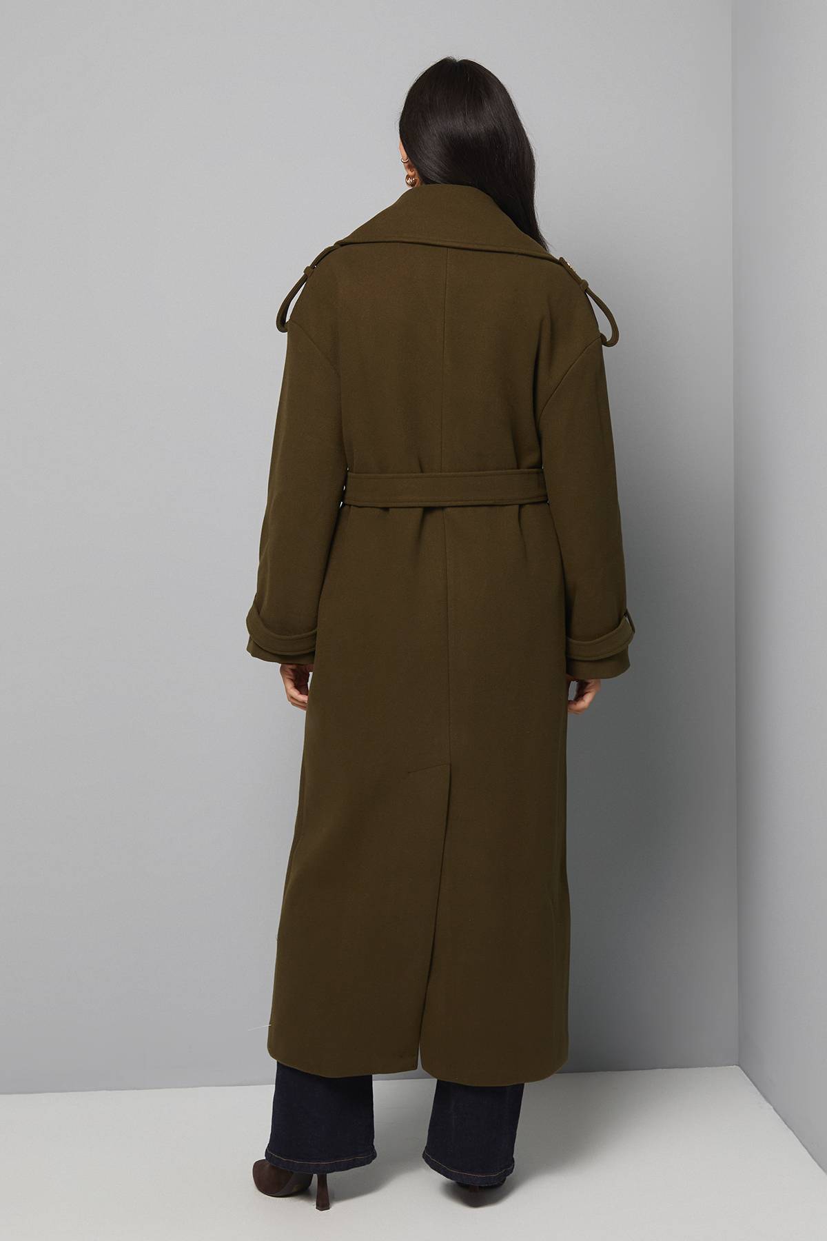 Wallis Trench-coat à Revers Larges