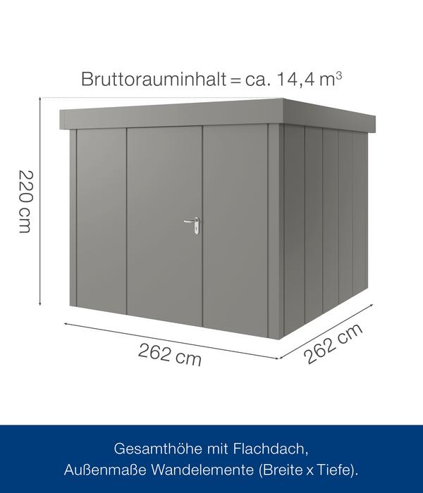 Hörmann Metallgerätehaus Juno JFD10 L-Sk