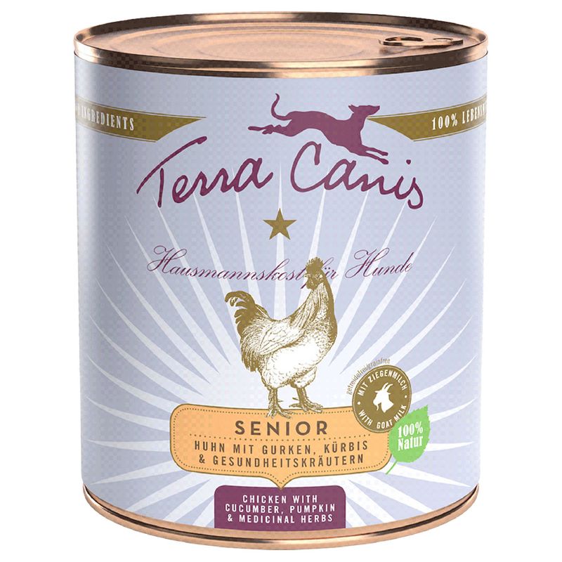 Terra Canis Senior sans céréales 6 x 800 g pour chien