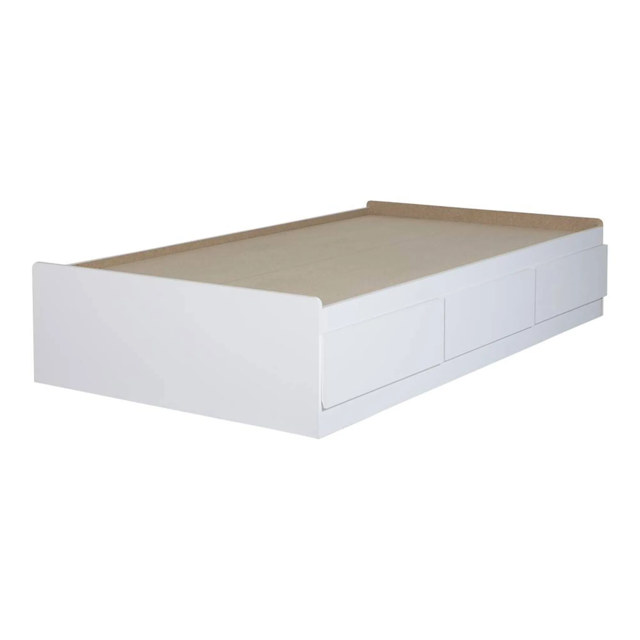 South Shore Lit Simple 3 Tiroirs Step One - Blanc Solide