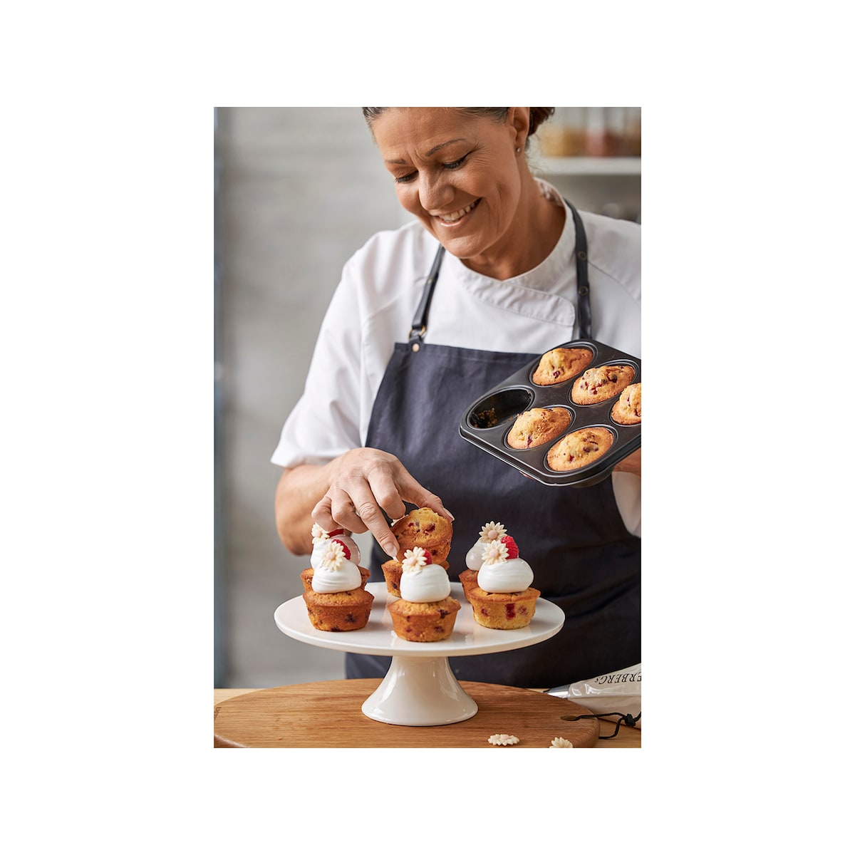 Blomsterbergs Muffinform til 6 stk.