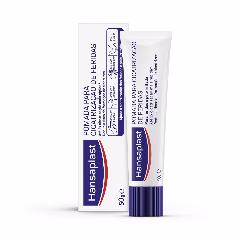 POMADA HANSAPLAST CICATRIZAÇÃO 50 G