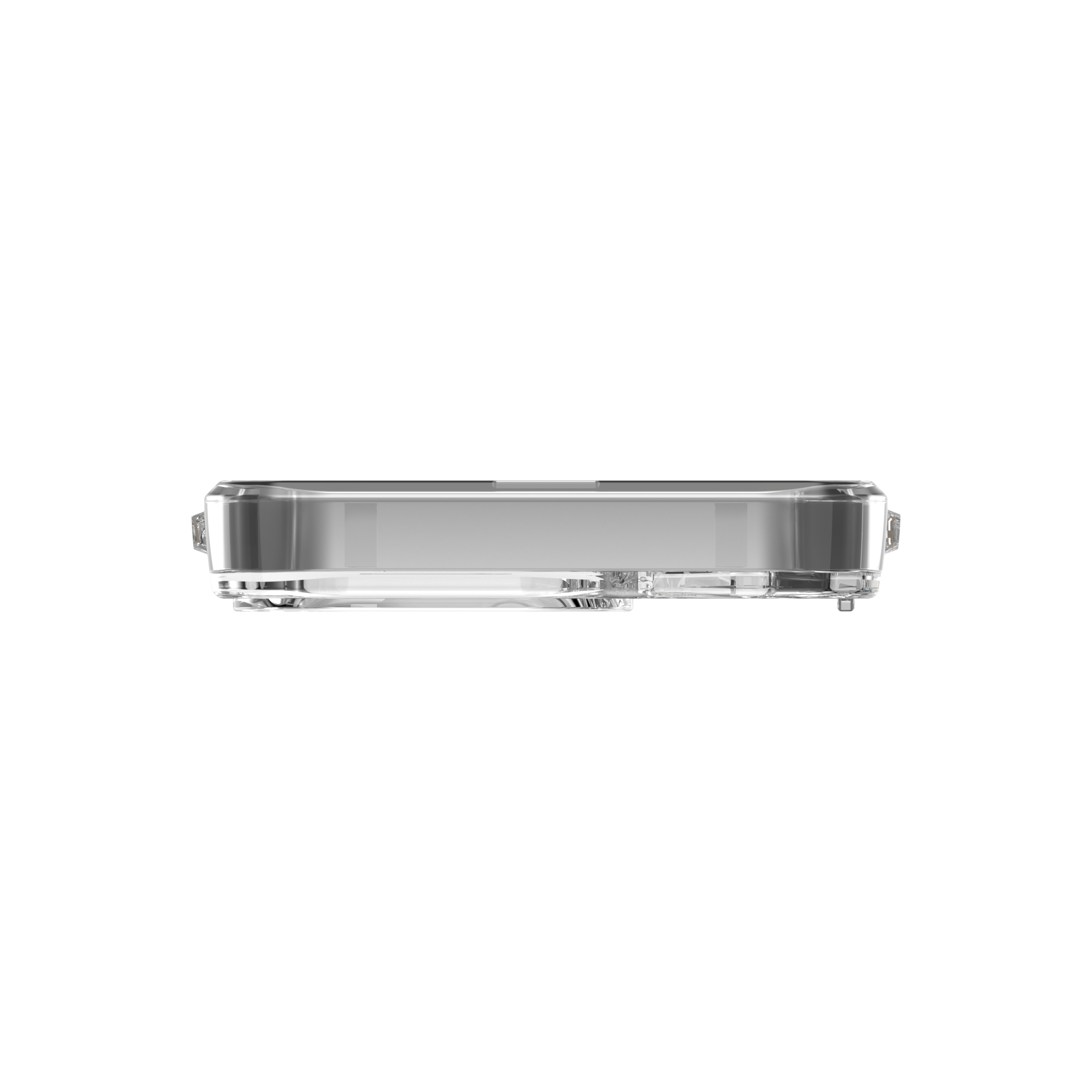 iPhone 14 Pro MagSafe Hybrid Schutzhülle Plyo (114070114343) - Weiss / Transparent (Ice)