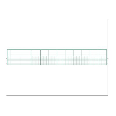 Exacompta - Piqûre comptable - 9 colonnes par page - 25 x 32 cm - 80 pages