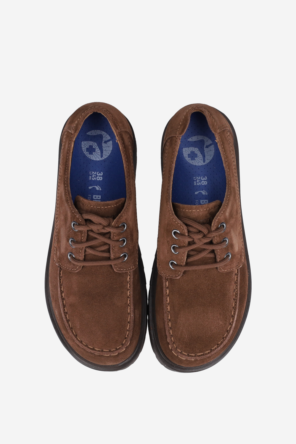 Highwood suede lace-up shoes