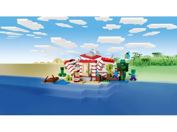 LEGO Minecraft 21275 TNT-junglehuset