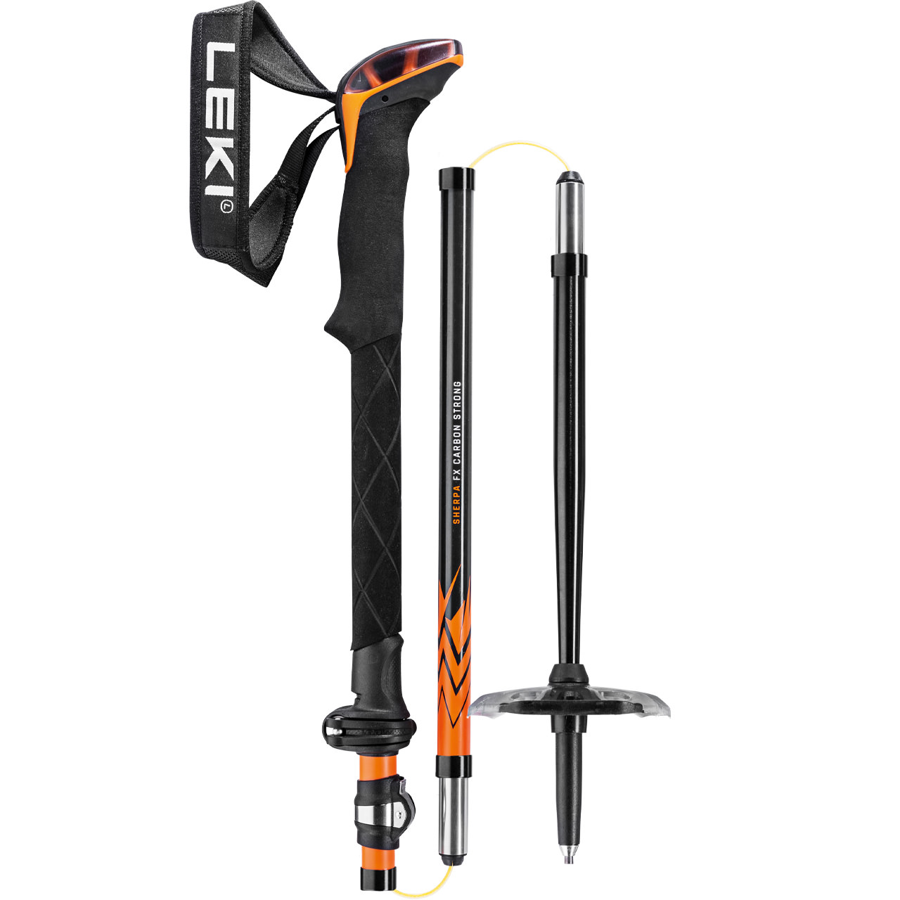 Leki Sherpa FX Carbon Strong orange/denimblue | Leki Alpin Skistöcke | Leki | L | MARKEN | XSPO