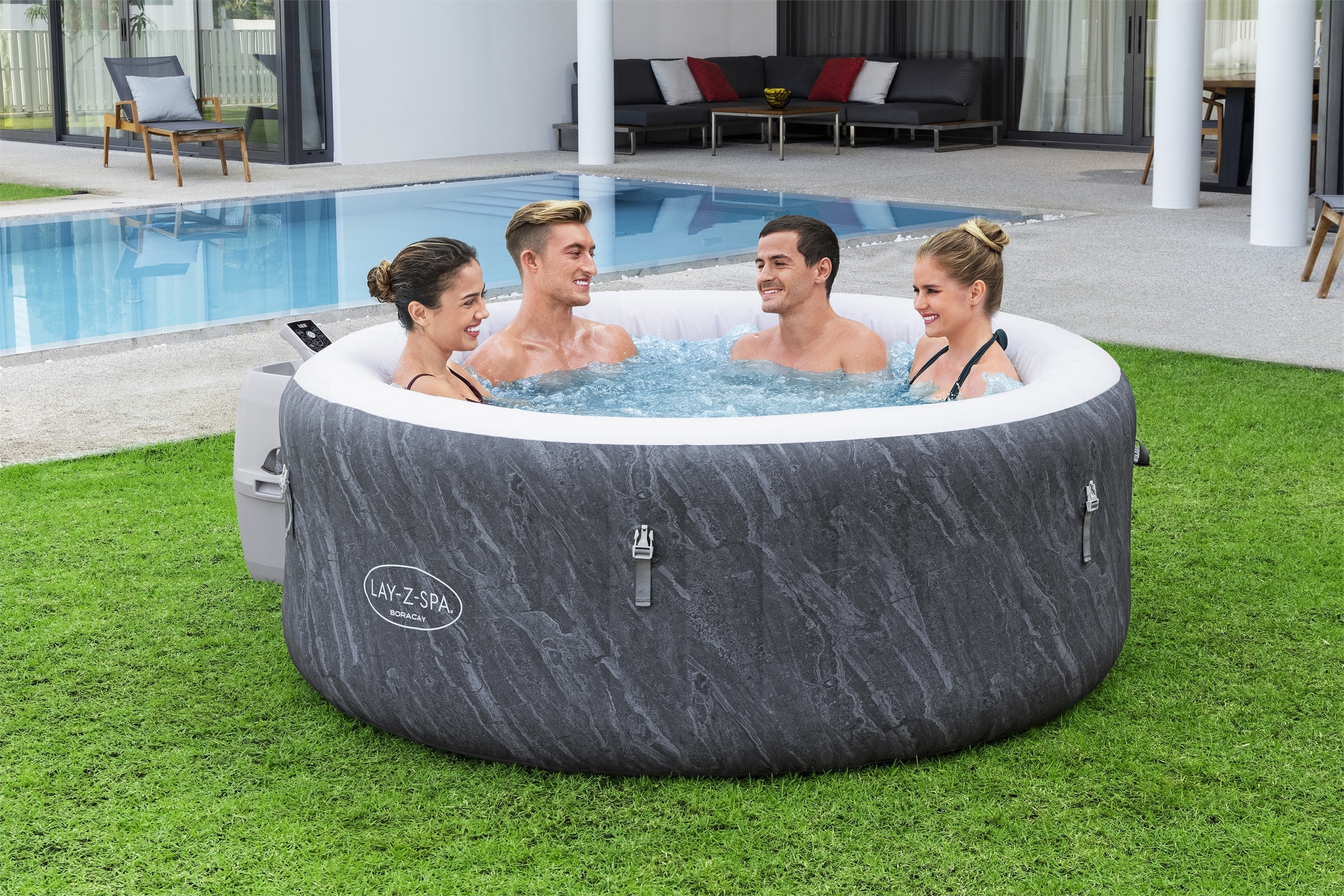 Bestway Whirlpool Lay-Z-Spa BORACAY 4 Personen