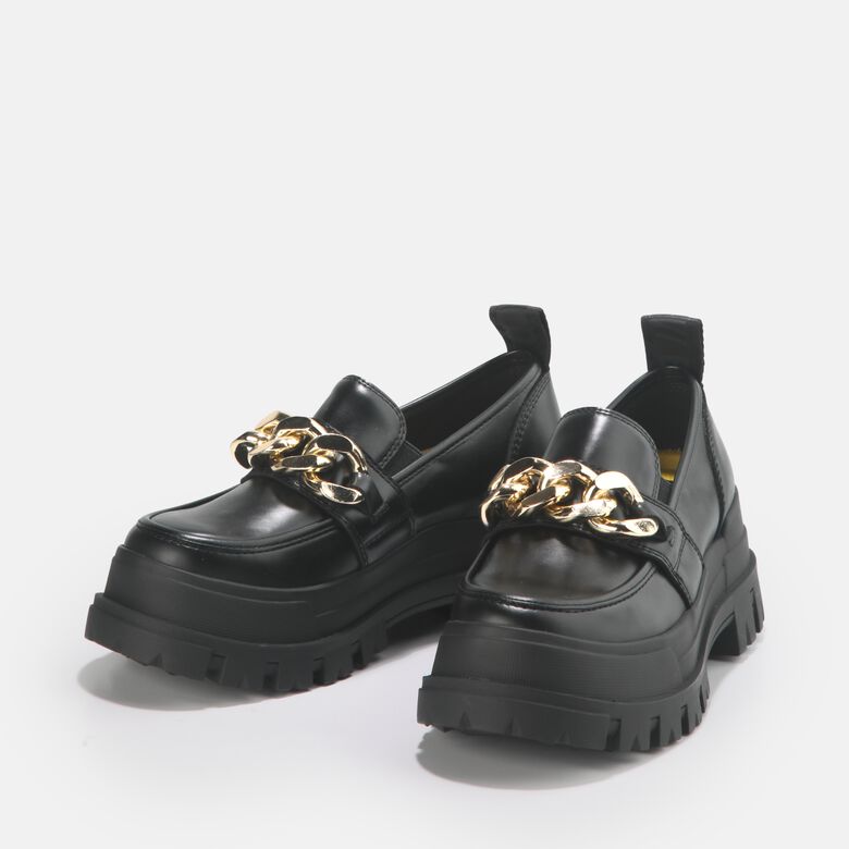 Aspha Loafer Chain Men, noir